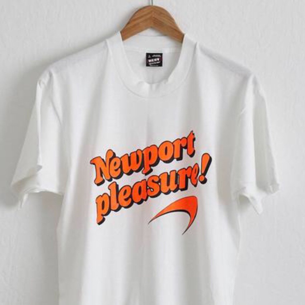 Vintage 80’s Newport Pleasure Tee shirt